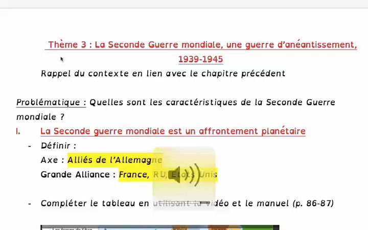 Lecon N 3 La Seconde Guerre Mondiale Une Guerre D Aneantissement